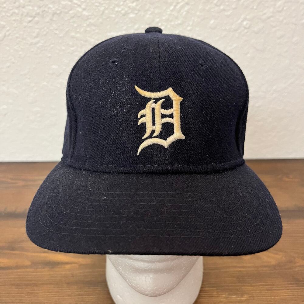 Vintage Sports Specialties Detroit Tigers 7 1/4 Fitted Hat Made In Usa 100% Wool